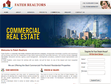 Tablet Screenshot of fatehrealtors.com